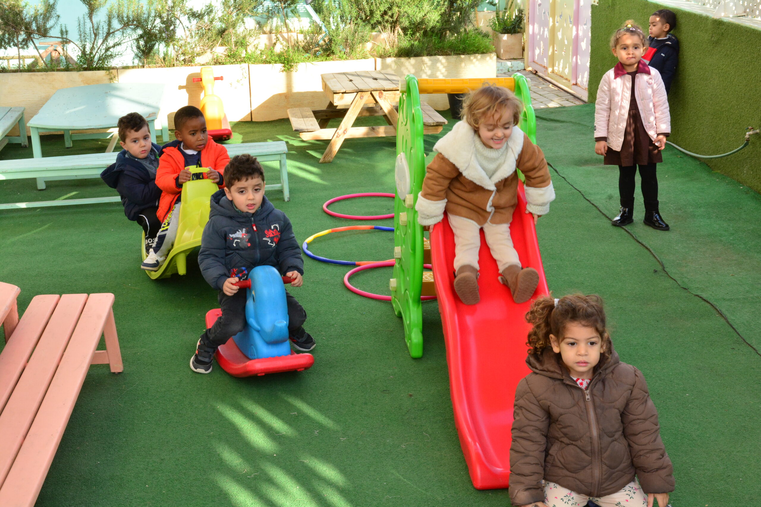 École Georges Pompidou propose un parcours complet et trilingue, de la Maternelle au Lycée
